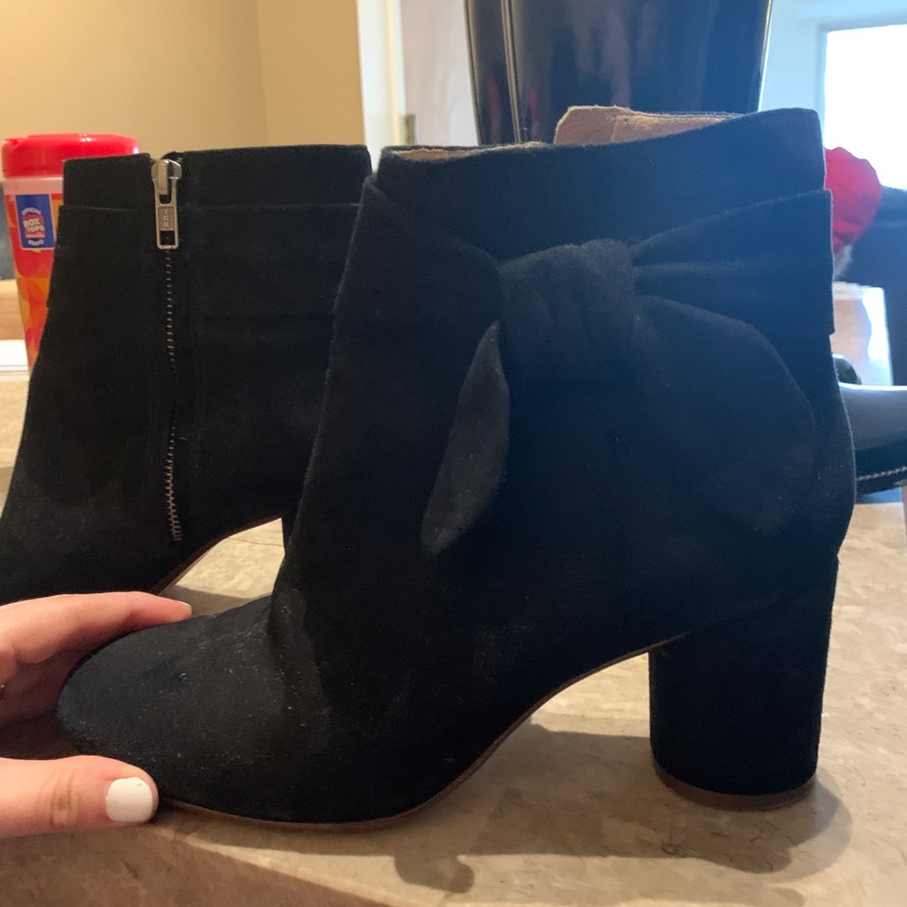 Madewell Suede Esme booties size 7 1/2